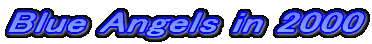 Blue Angels in 2000

