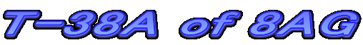 T-38A of 8AG